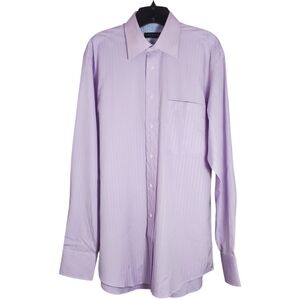 Ted Baker London Kensington Longsleeve Cotton Button Up Dress Shirt 15" 34/35